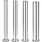 Sausage Stuffing Tubes Replacement for LEM Sausage Stuffers | 4 Sizes, Stainless Steel, Replacement for LEM 606,606SS,1606,1606SS Sausage Stuffers, Sausage Stuffer Funnels