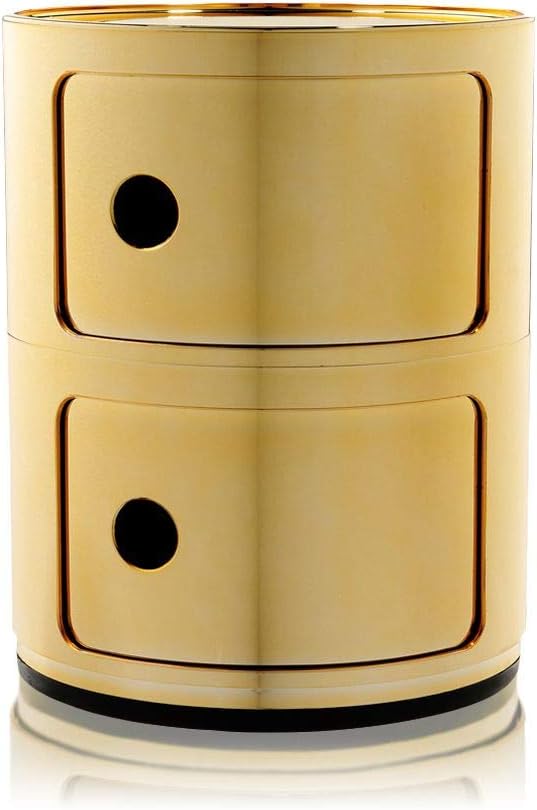 Kartell Componibili Furniture, Yellow, 32x32x40 cm BigaMart