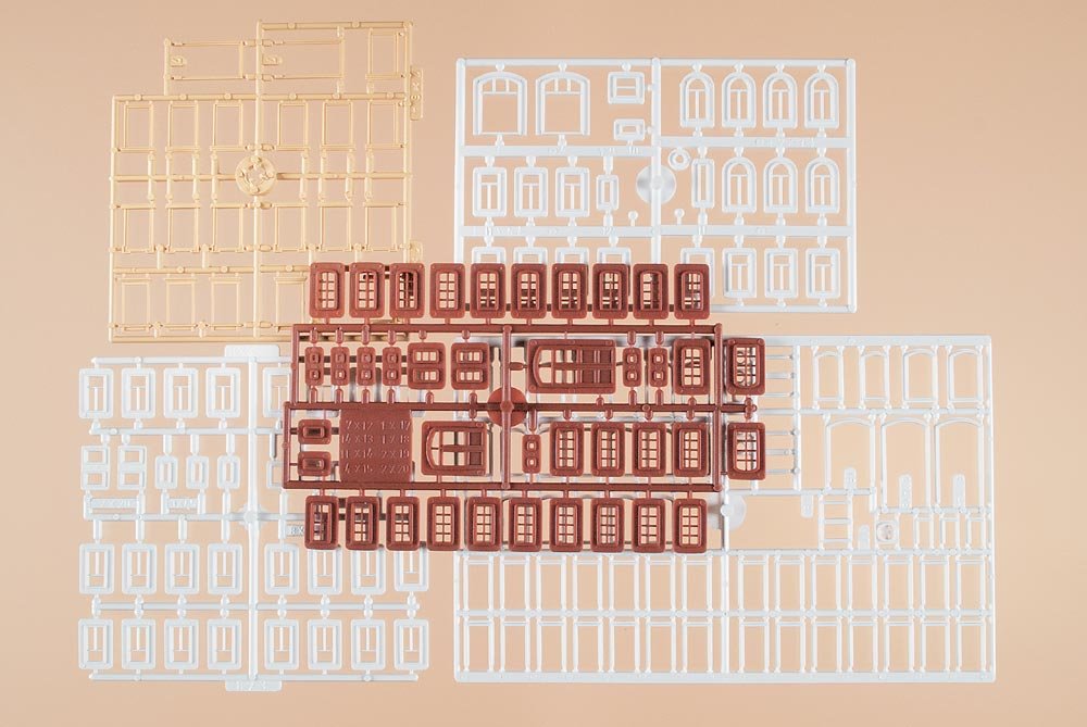 Auhagen 48648 Windows/Frames/Doors Modelling Kit