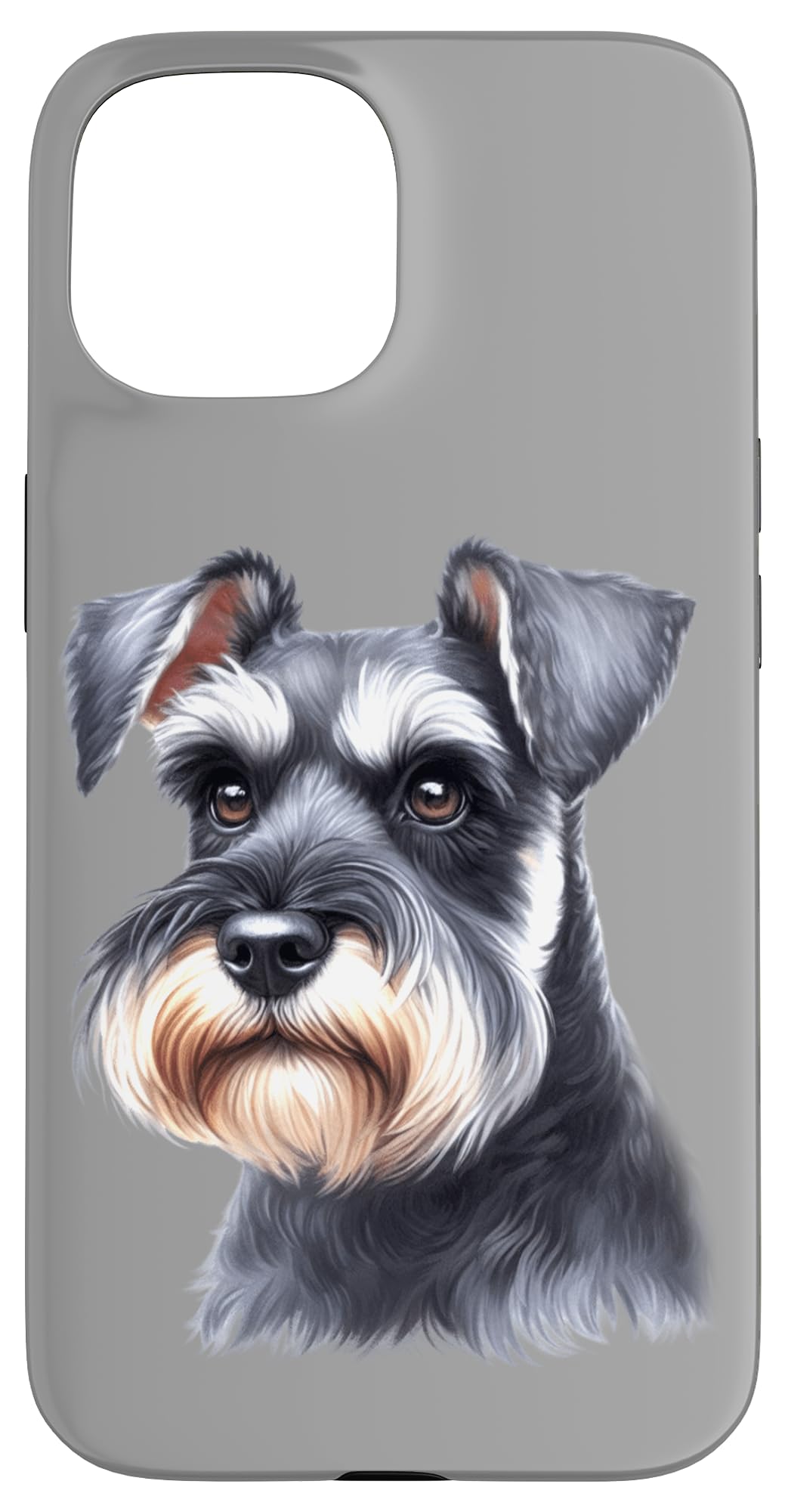 Miniature Schnauzer Case for iPhone 15