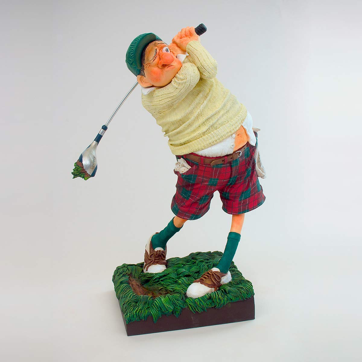 Guillermo Forchino FO84002 Golfer Figure The, Resin, Multi-Colour, 20 x 10 x 24 cm