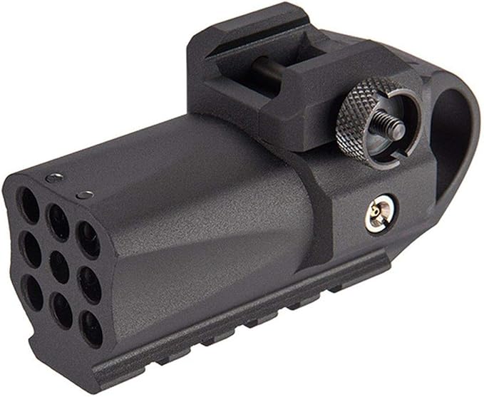 Amazon Com Airsoft Mini Pistol Grenade Shot Launcher Rail Mounted My