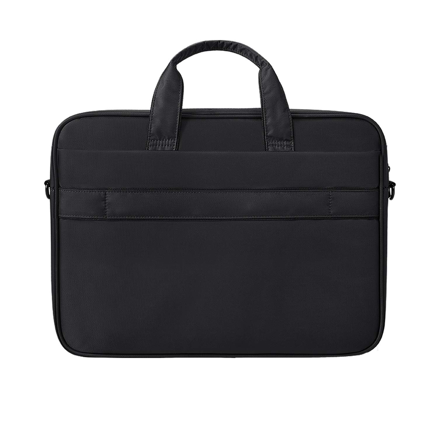 SEIUCAN 15.6 Inch Laptop Bag with Shoulder Strap, Fit for 13 to 15.6 Inch Laptop and Tablet（Black）