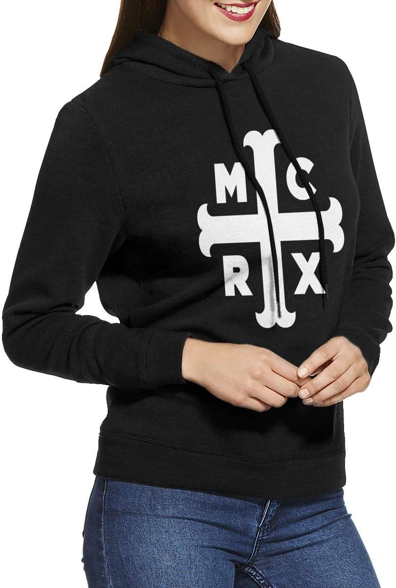 Maybee Women's Hooded Sweatshirt My AChemical ARomance Pullover Hoodies