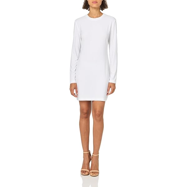 Norma Kamali Women's Oversized Boyfriend NK Shirt Shirred Bottom Mini Dress,  Cappuccino at Amazon Women's Clothing store
