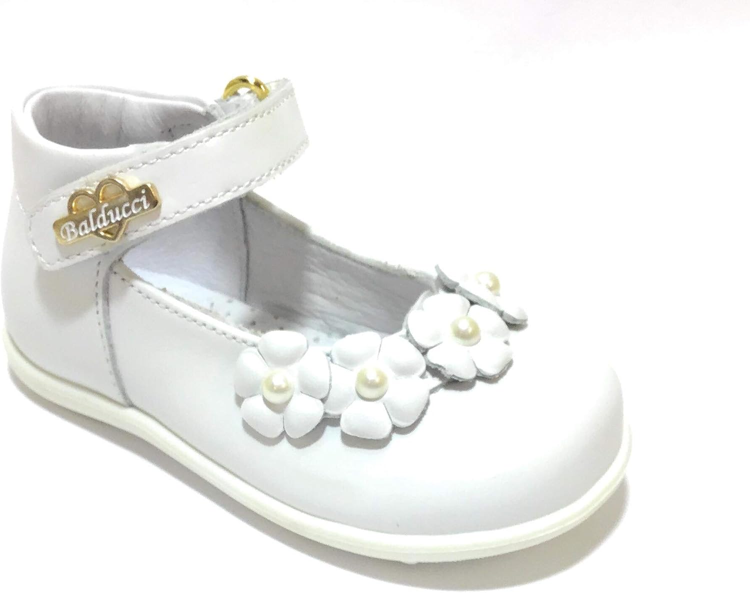 BALDUCCI CITA3853 Bianco White Scarpe Bambina Bimba Ballerina Made in Italy  Scarpe urban-earth.co.uk