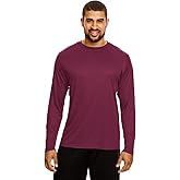 Team 365 Men's Zone Performance Long-Sleeve T-Shirt XL SPORT MAROON