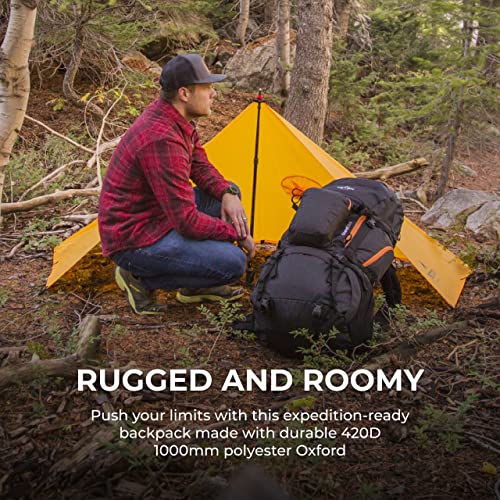 TETON Sports Grand 5500 Ultralight Plus Backpack; Lightweight Hiking