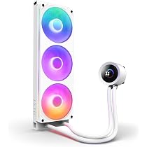 Water Cooler NZXT Kraken Plus 360 RGB Branco Fan F360 Core Tripla