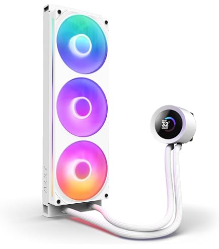 CORSAIR iCUE H150i ELITE CAPELLIX XT White 360mm Radiator Liquid