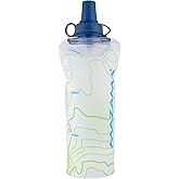 Mazama Aquabend, Collapsible Soft Water Bottle Leakproof Bite Valve Reusable BPA-Free Ultralight Travel Water Bottle Flask for Running, Gym, Camping, Hiking, Travel, Sports. (750ml)