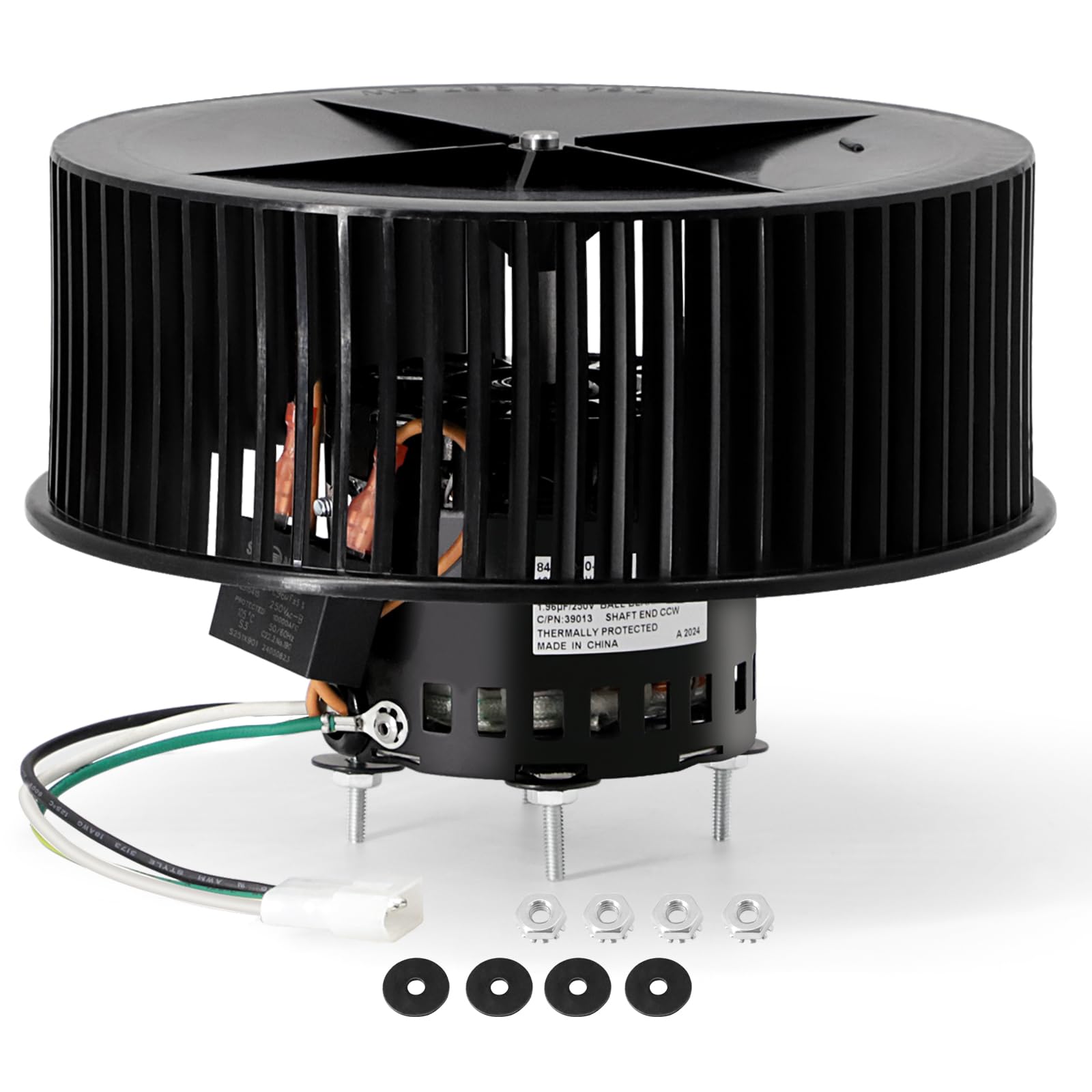 Photo 1 of Criditpid S-97016621 Fan Motor & Blower Wheel for Broan Nutone QTR070, QTR080, QTN80L, QTN80L-A, QTR070L, QTR080L, QTR080F, QTRN080, 99080568 Bathroom Exhaust Fan Motor for Nutone Replacement Parts