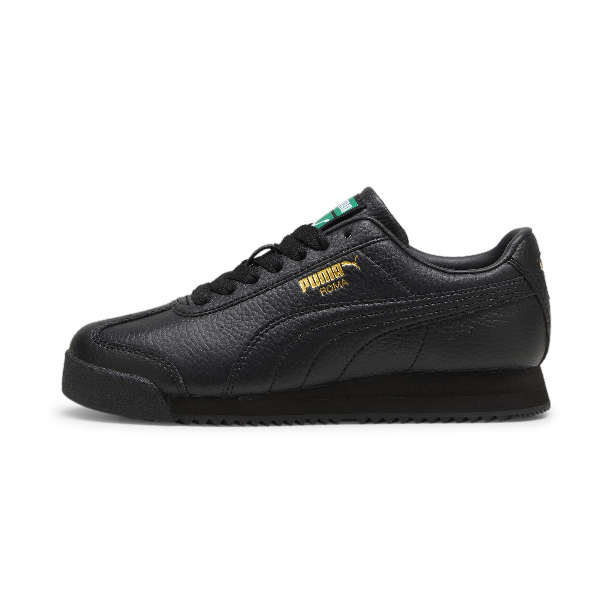Puma Unisex-Child, Roma, Puma Black, Little Kid 11.5 Image
