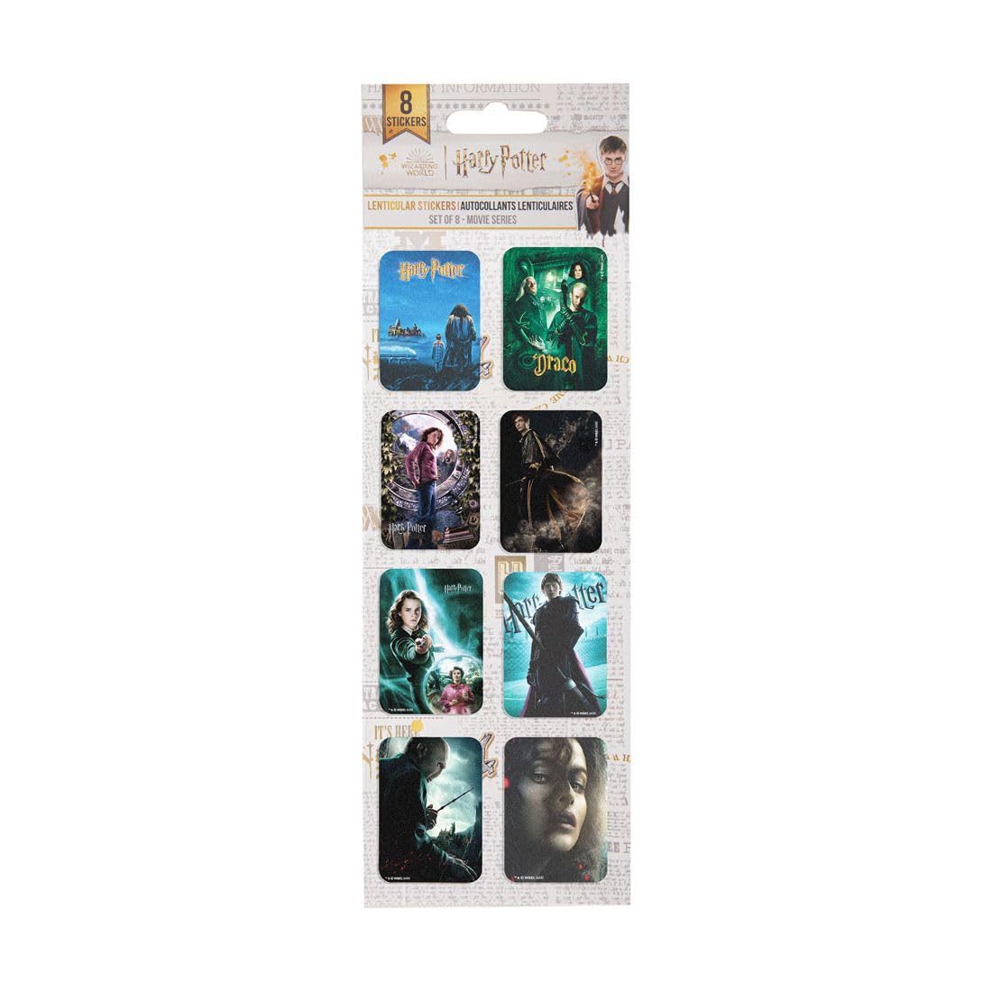 Harry Potter LENTICULAR Film Harry POTTER-4895205609785 Stickers, Multicoloured (26248)