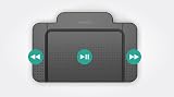 Philips ACC2320 Foot Control USB 3 Pedals Non-Slip Ergonomic Design Anthracite view 6