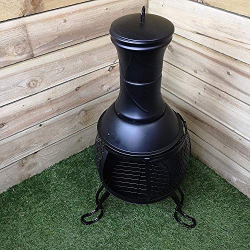 Chiminea Patio Heater Mexican-Inspired - Rust Resistant