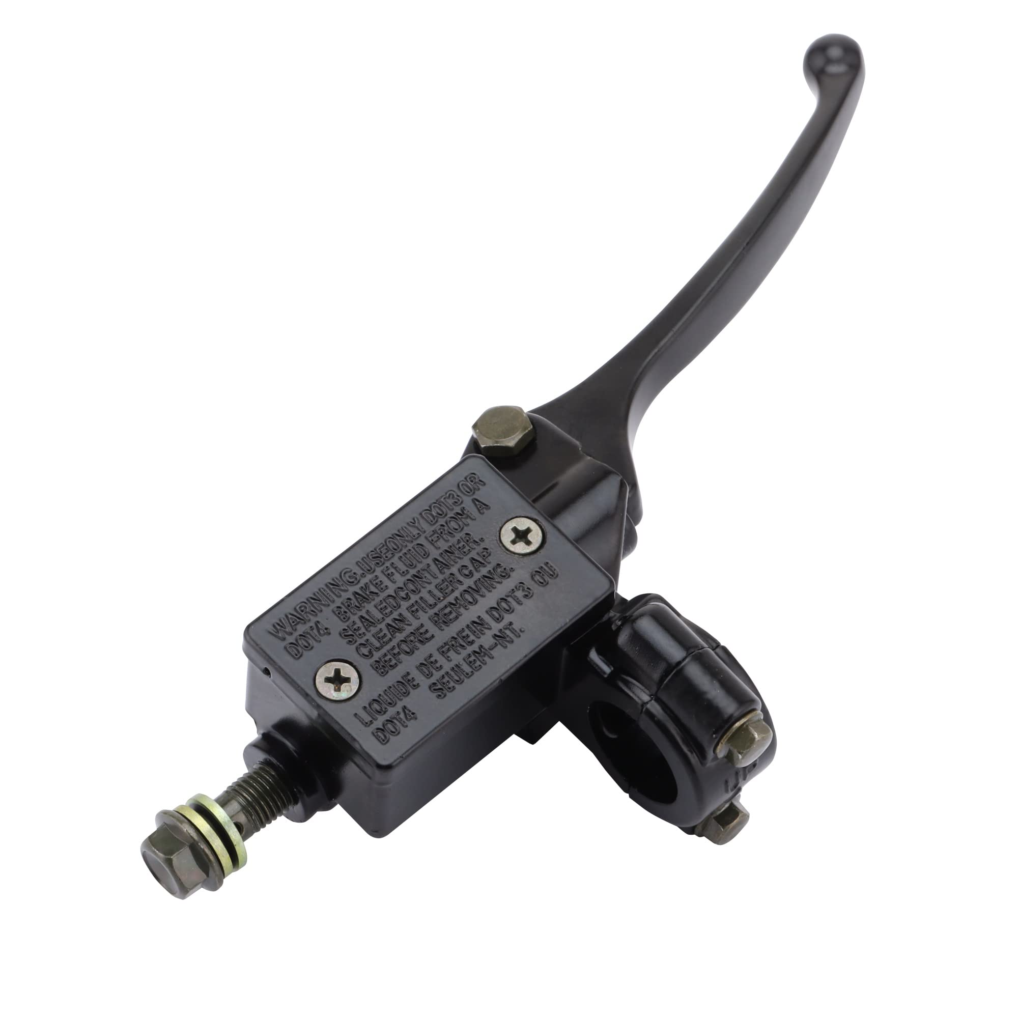 WOOSTAR Handlebar 22mm 7/8" Front Brake Cylinder Lever Replacement for 50cc 70cc 90cc 110cc 125cc 150cc 200cc 250cc GY6 Taotao Roketa Moped Scooter Dirt Pit Bike