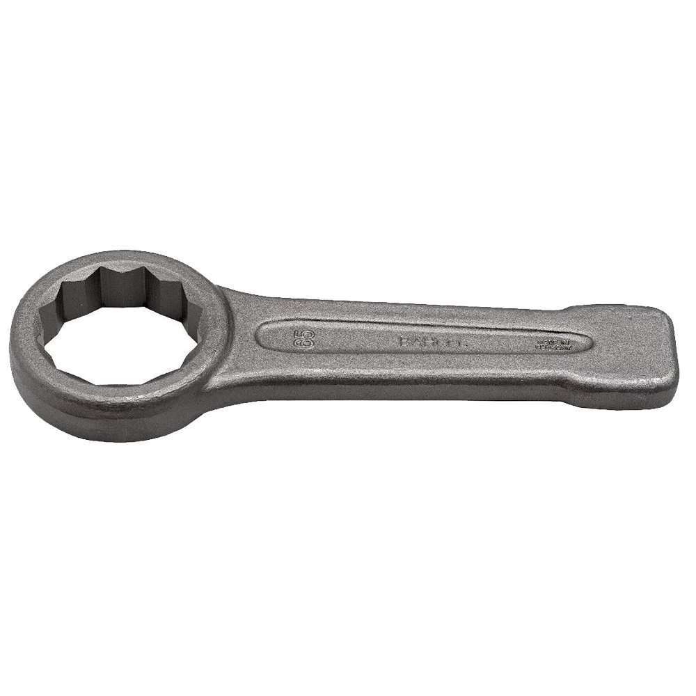 Bahco 7444SG-Z-2.3/4 12-Points Ring End Slogging Wrench, Grey, 2 3/4-Inch