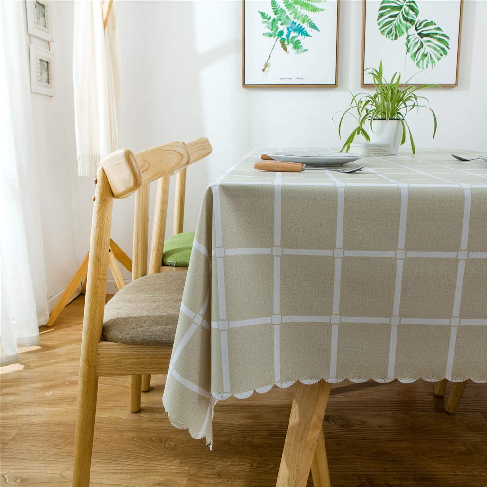 Best plaid square table cloth
