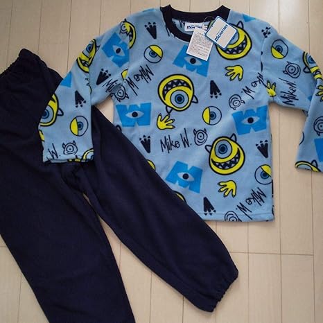 Amazon Co Jp ディズニー モンスターズインク モコモコ フリース パジャマ サイズ130 ホビー