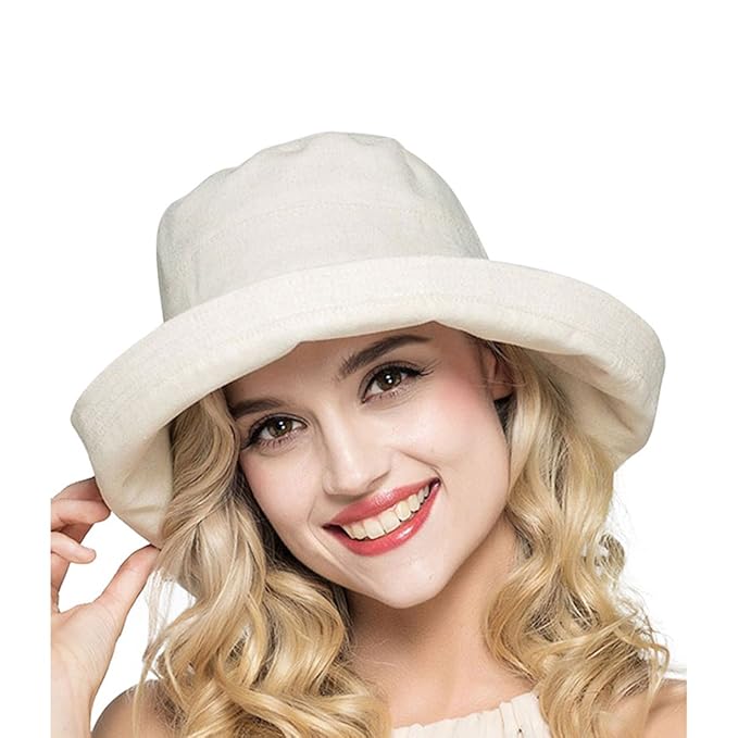 Women Outdoor Clothing LLmoway Women Beach Sun Hat Packable Wide Brim