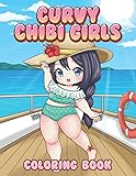 Curvy Chibi Girls Coloring Book: Body Positive