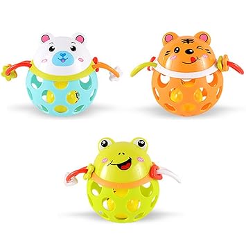 Isuper Sonajero Bebé,Juquete de Pelota,Tentetiesos Forma de Animal ...