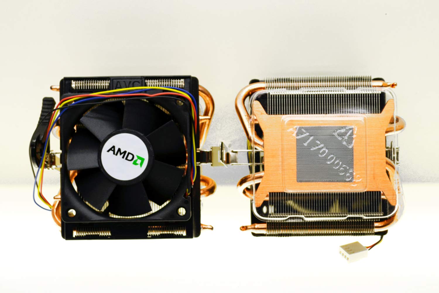 AMD Socket AM3/AM2+/AM2/1207/939/940/754 Copper Base/Alum Heat Sink & 2.75" Fan w/Heatpipes & 4-Pin Connector