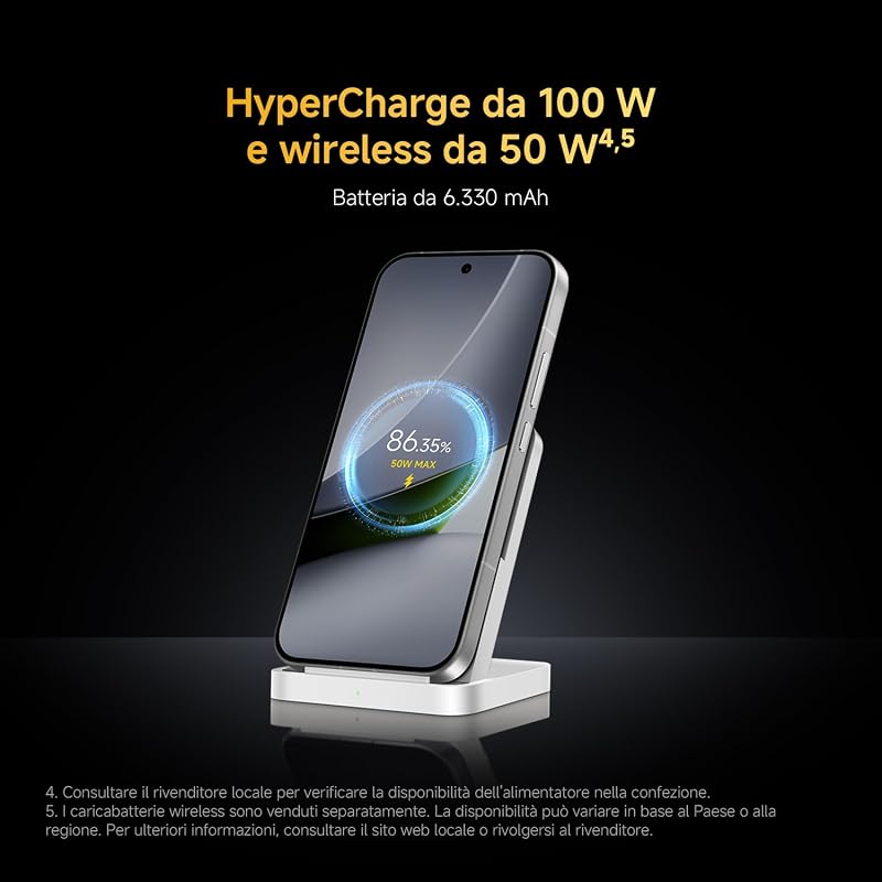 POCO F9 Pro, Smartphone 12+256GB, Nero, Batteria 6330mAh, HyperCharge 100W