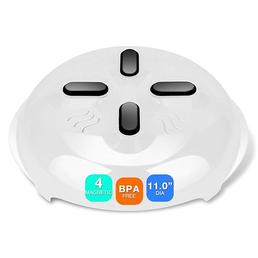 elwey magnético tapa salpicadura microondas, microondas alimentos ...