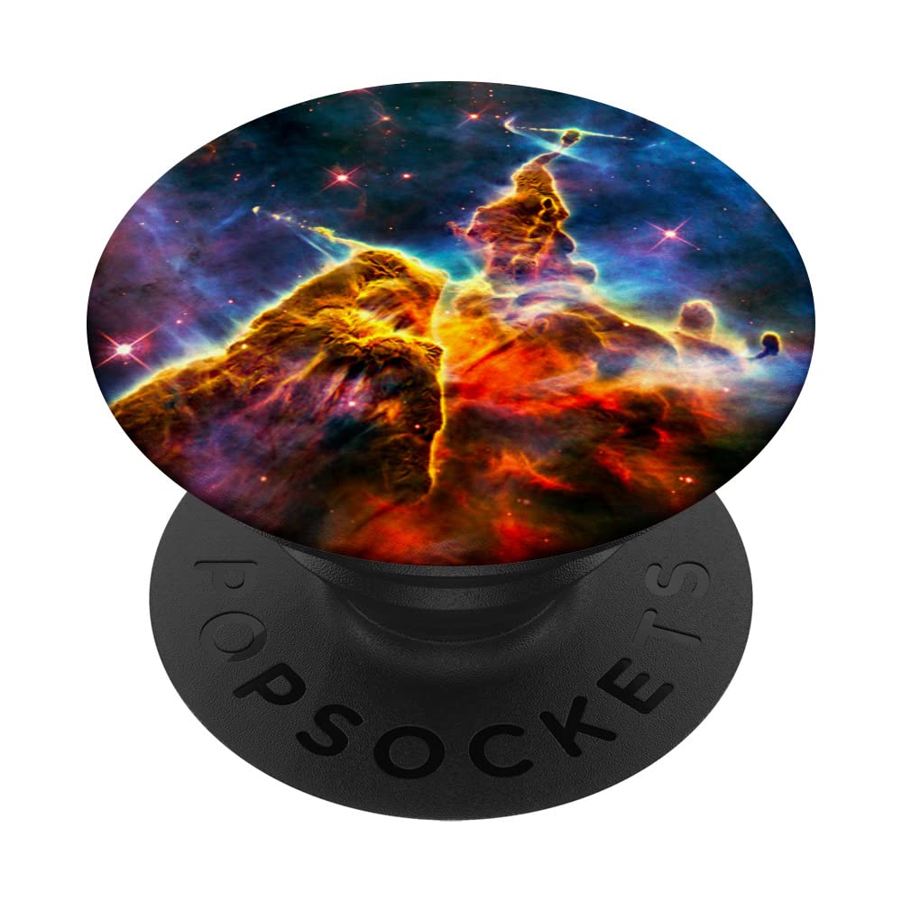 Galaxy pattern, space, cosmos, nebula, planet, sci-fi, stars PopSockets Swappable PopGrip