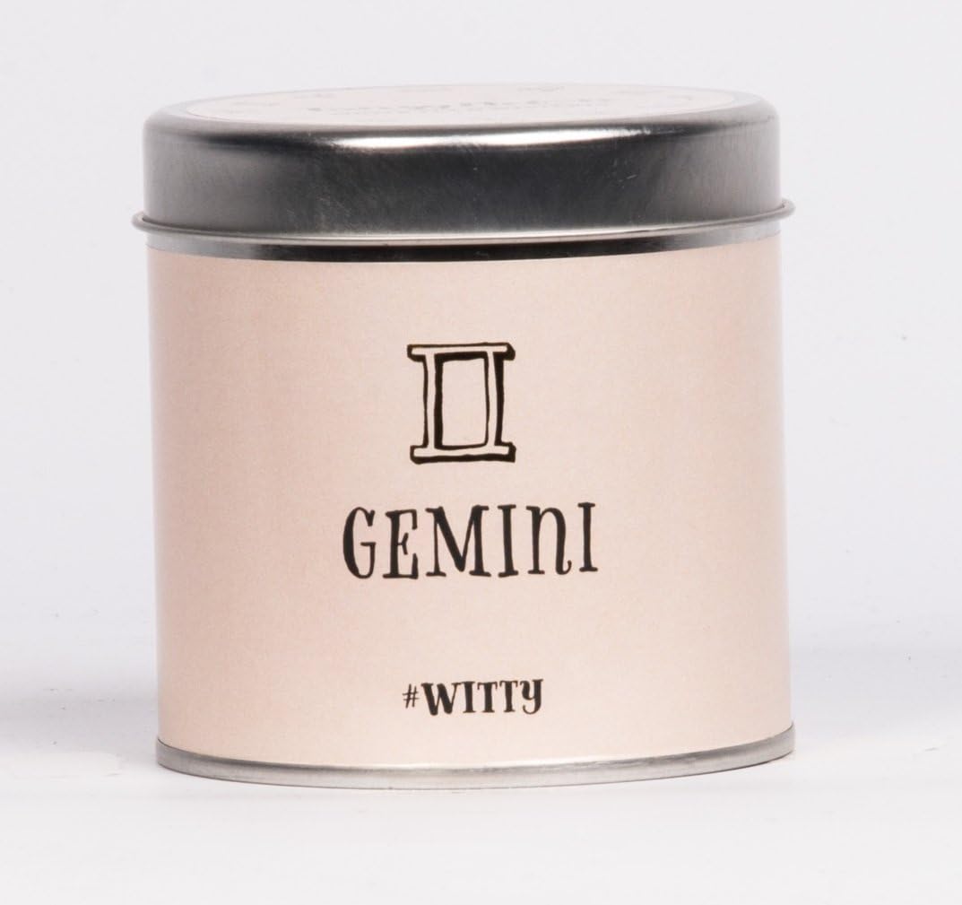 Gemini Zodiac Fragrance Candle-White Tea & Wisteria