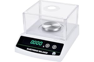 LACHOI Lab Scale 300g×0.001g Accuracy High Precision Laboratory Analytical Balance .001g gram Scale Accuracy with Windshield Digital Jewelry Balance