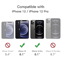 JETech Matte Case for iPhone 12/12 Pro