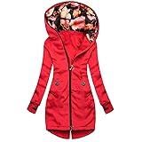 F_Gotal Women's Turtleneck Hooded Fashion Solid