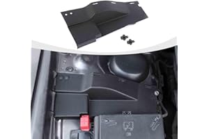 RAZPOY Engine Side Wire Dust Cover Compatible with 2015-2023 Dodge Challenger & 2011-2023 Charger, Black