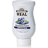 Realingredients Blueberry Puree Infused Syrup , 500 ml (Pack of 1)