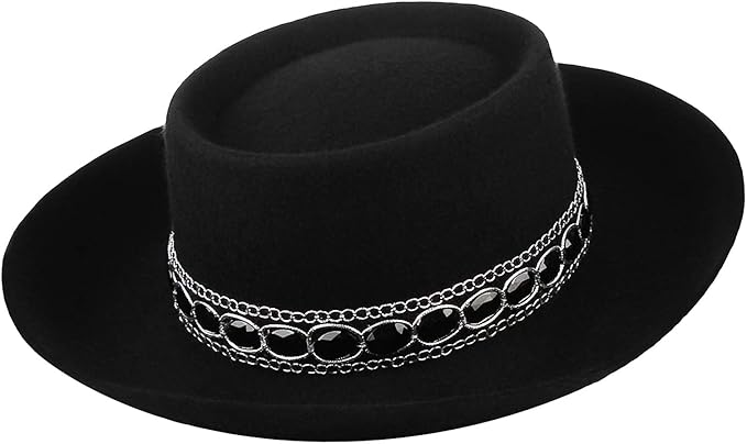 pork pie hat wide brim