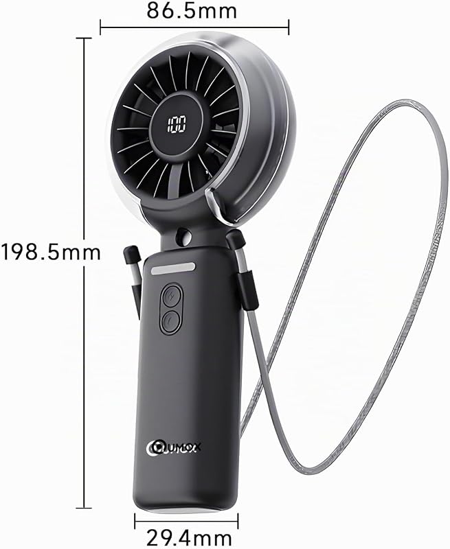 Ventilador Portátil con Nebulizador