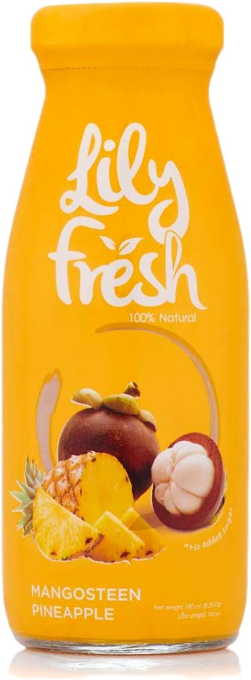 Lily Fresh - Imported Mangosteen Pineapple Juice - 180 ml