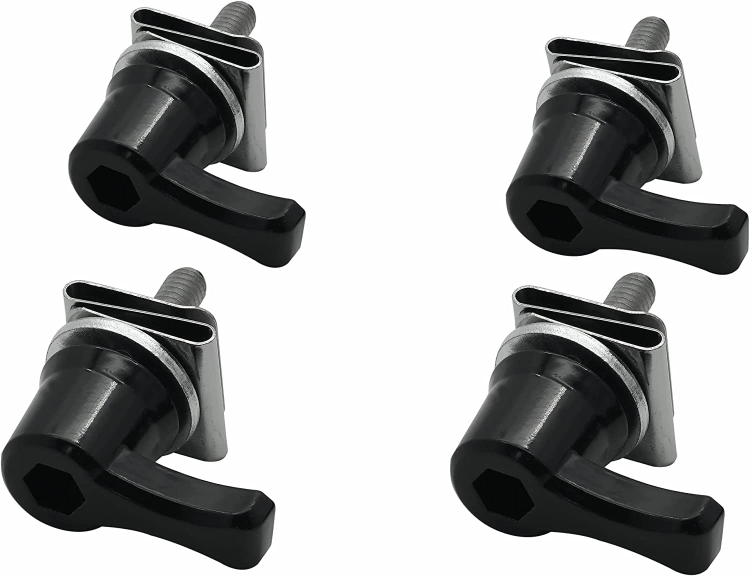 Saddlebag Mounting Hardware Theft Deterrent System Lock Fastener Bolt Nut for Harley Davidson Touring Road King Street Glide Electra Glide Road Glide 92-2024