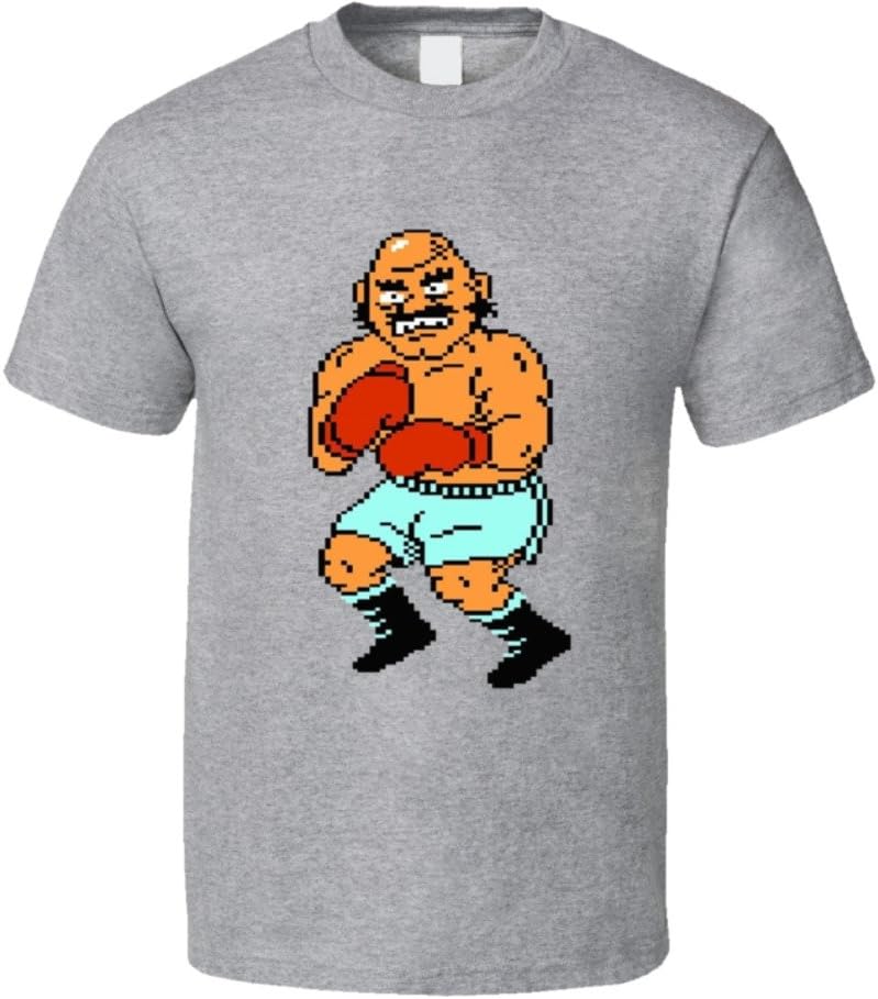 Bald Bull Mike Tyson's Punchout 8 Bit Character T Shirt