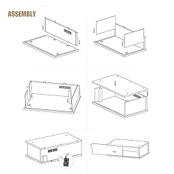 1/24 Scale Die-cast Car Diorama Display Case with