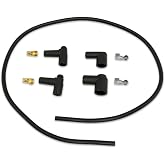 Taylor Cable 45409 Black 8mm Spiro-Pro Spiro-Wound Core Coil Wire Repair Kit