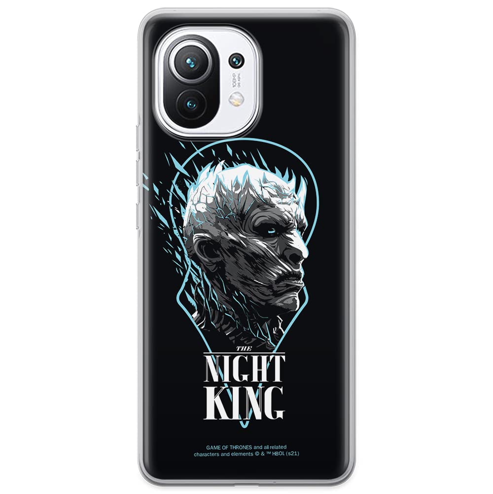 ERT GROUP mobile phone case for Xiaomi 11 original and officially Licensed Game of Thrones pattern 001 optimally adapted to the shape of the mobile phone, case made of TPU
