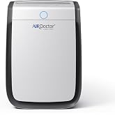 AIRDOCTOR AD3500 Air Purifier | Cleans Up to 2,520 ft2, Removes Smoke, Dust, Pet Hair, Odors, Pollen, Hospital-Grade UltraHEPA, Premium Carbon Filtration