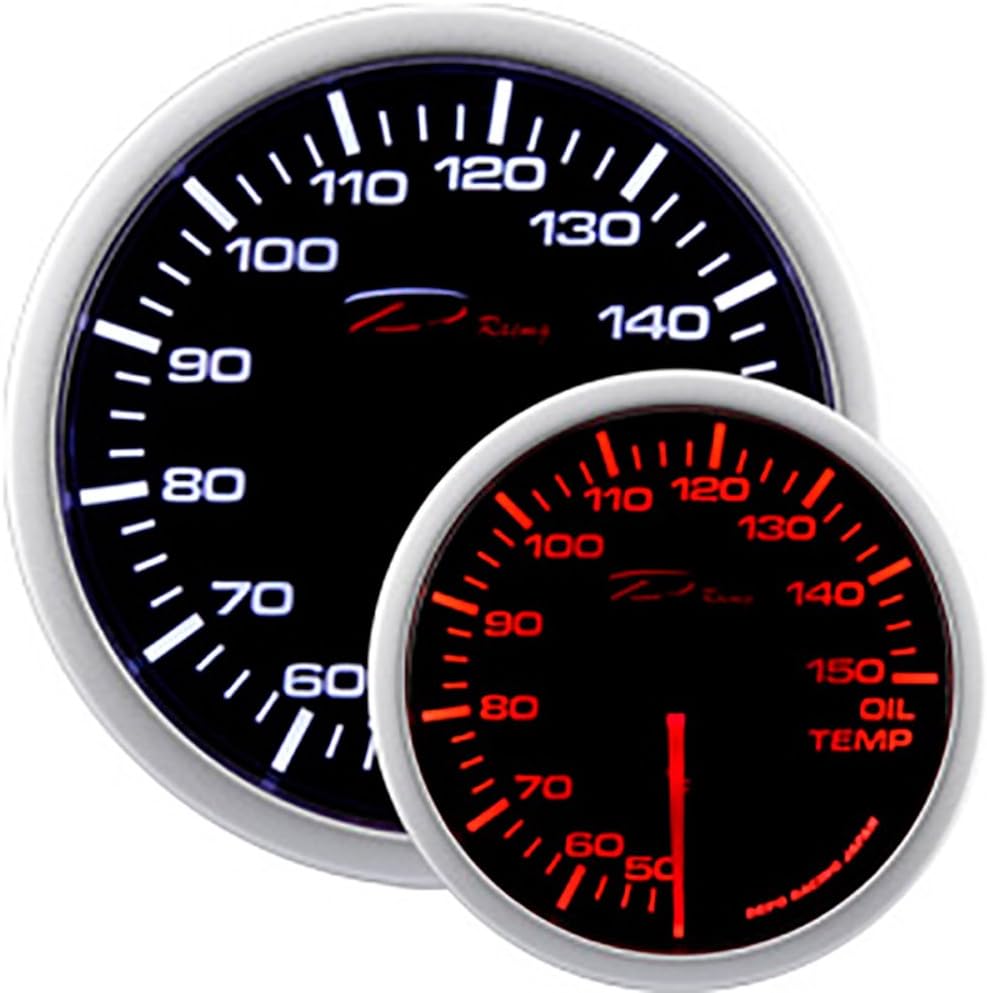 Depo Racing wa5247b-c wa-series instrumento/calibre, humo, 52 mm