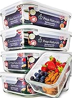 [5-Pack] Glass Meal Prep Containers - Food Prep Containers with Lids Meal Prep - Food Storage Containers Airtight - Lunch Containers Portion Control Containers - BPA Free Container [29 ounce]