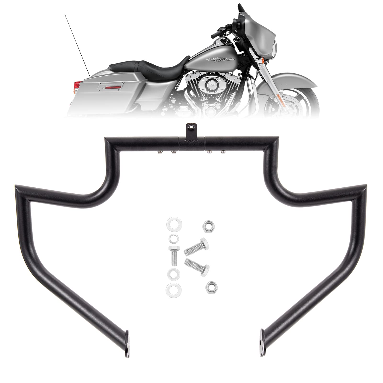 Kinglemc Crash Bar Engine Guard Highway Bar for