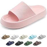 rosyclo Orthopedic Sandals for Women and Men, Arch Support Cloud Recovery Slides Orthotic Pain Relief Pillow Soft Lightweight Cozy Thick Sole Slip On Plantar Fasciitis Slippers
